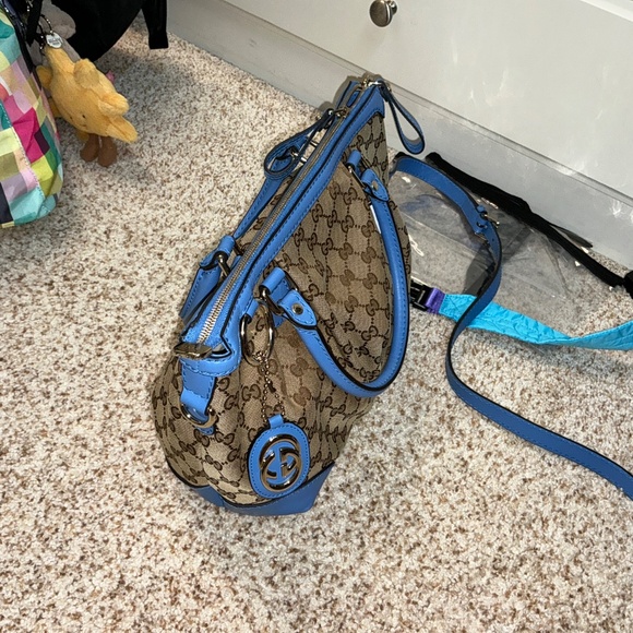 New GUCCI canvas sukey bag - Picture 2 of 4